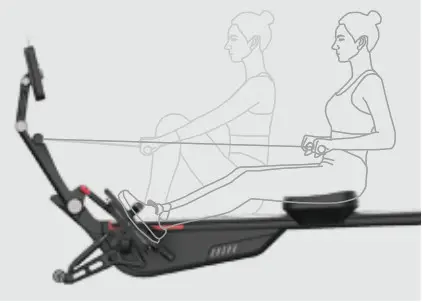 Xiamen Renhe Sports Equipment RHHR01 Rowing Machine- Clean