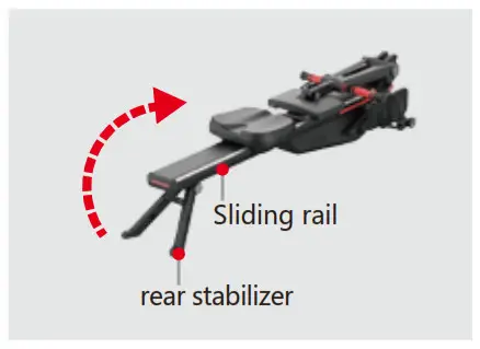 Xiamen Renhe Sports Equipment RHHR01 Rowing Machine- Moving