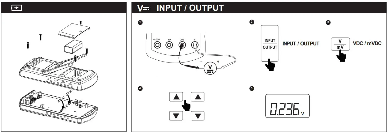 MASTECH MS7221 Professional Volt mA Voltage Current Calibrator Meter - 1