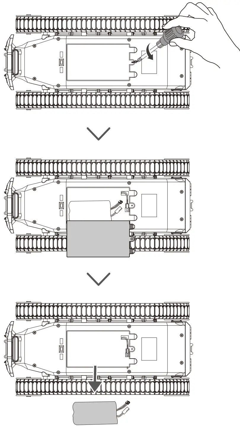 Ruko Q111 Military Assault Tank - Battery