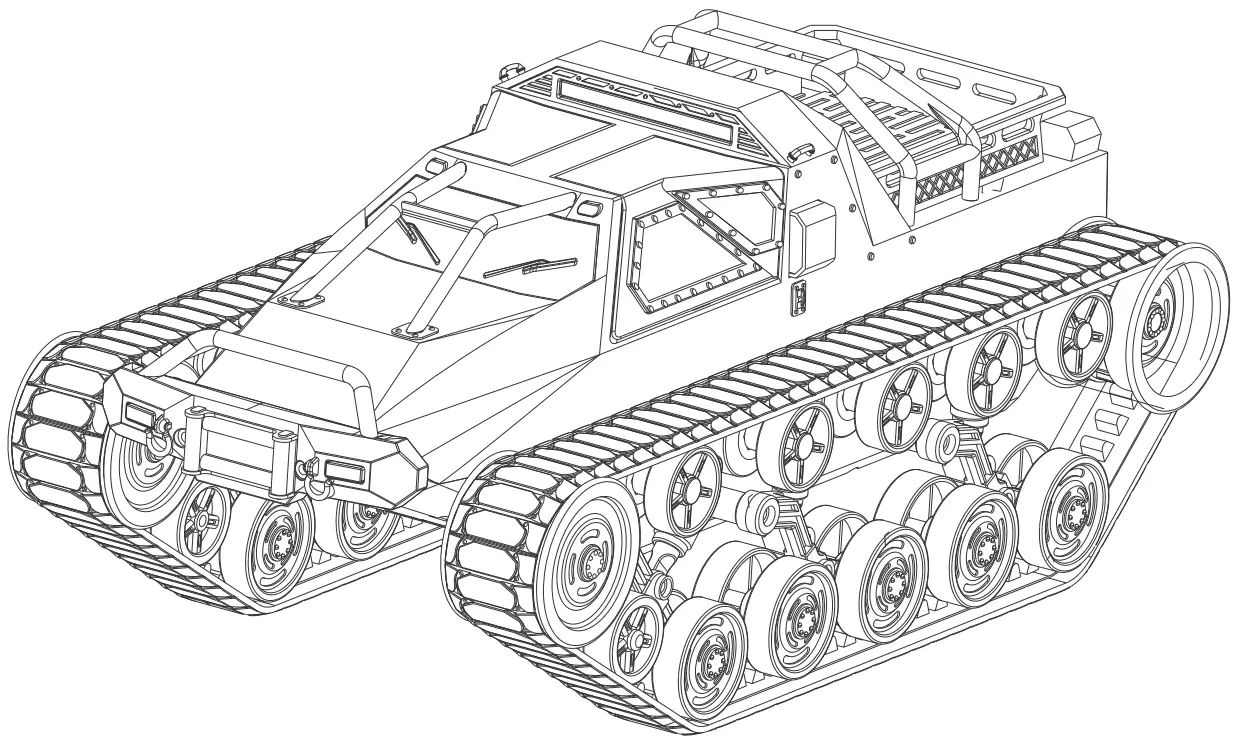 Ruko Q111 Military Assault Tank