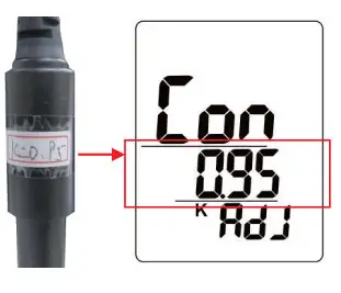 OMEGA CDH-SD11 Conductivity, TDS, and Salinity Meter- PWR button