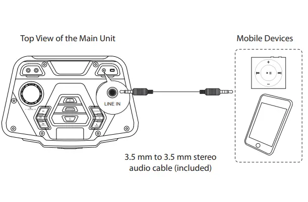 JVC MX-D519PB Party Speaker 2