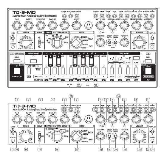 behringer TD-3-MO-SR “Modded Out” Analog Bass Line Synthesizer-6