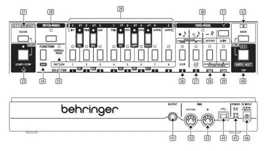 behringer TD-3-MO-SR “Modded Out” Analog Bass Line Synthesizer-7