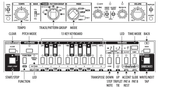 behringer TD-3-MO-SR “Modded Out” Analog Bass Line Synthesizer-8