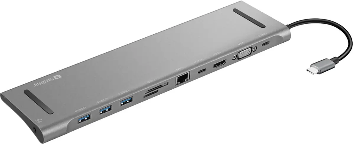 Sandberg 136-31 USB-C 10-in-1 Docking Station