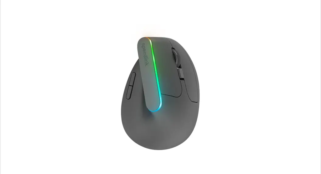 Speedlink Sl-630025-bk Fin Illuminated Rechargeable Vertical Ergonomic Mouse User Guide