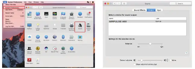 AIRPULSE Active Speaker System - Sound