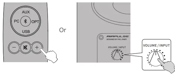 AIRPULSE Active Speaker System - desired