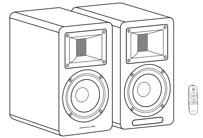 AIRPULSE Active Speaker System - speaker