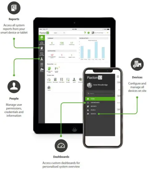 Paxton10 Access Control Video Management One System Apps - fig15
