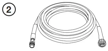 SUNJOE SPX3000-XT1-RM 13A Electric Pressure Washer- Accessories 2