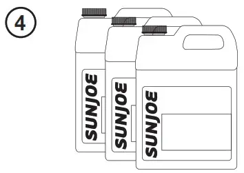 SUNJOE SPX3000-XT1-RM 13A Electric Pressure Washer- Accessories 4