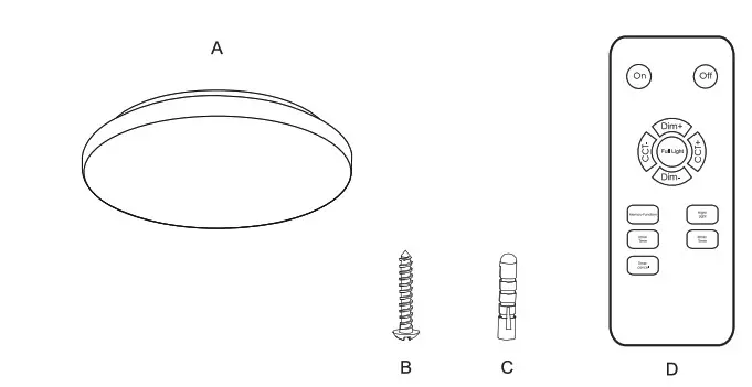LAMPEHUSET 80180 040 53 Interior Ceiling Light IP44 - Fig4