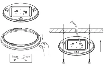 LAMPEHUSET 80180 040 53 Interior Ceiling Light IP44 - seatp 1