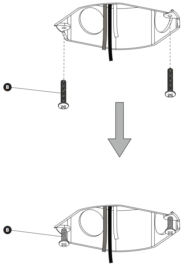 artika FM ALC LED Ceiling Light Fixture WoodBlack - LIGHT FIXTURE