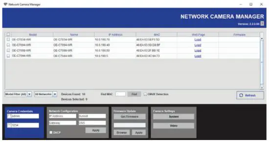 OpenEye OE C7034 WR 4MP Mini Dome IP Camera - IP ADDRESS