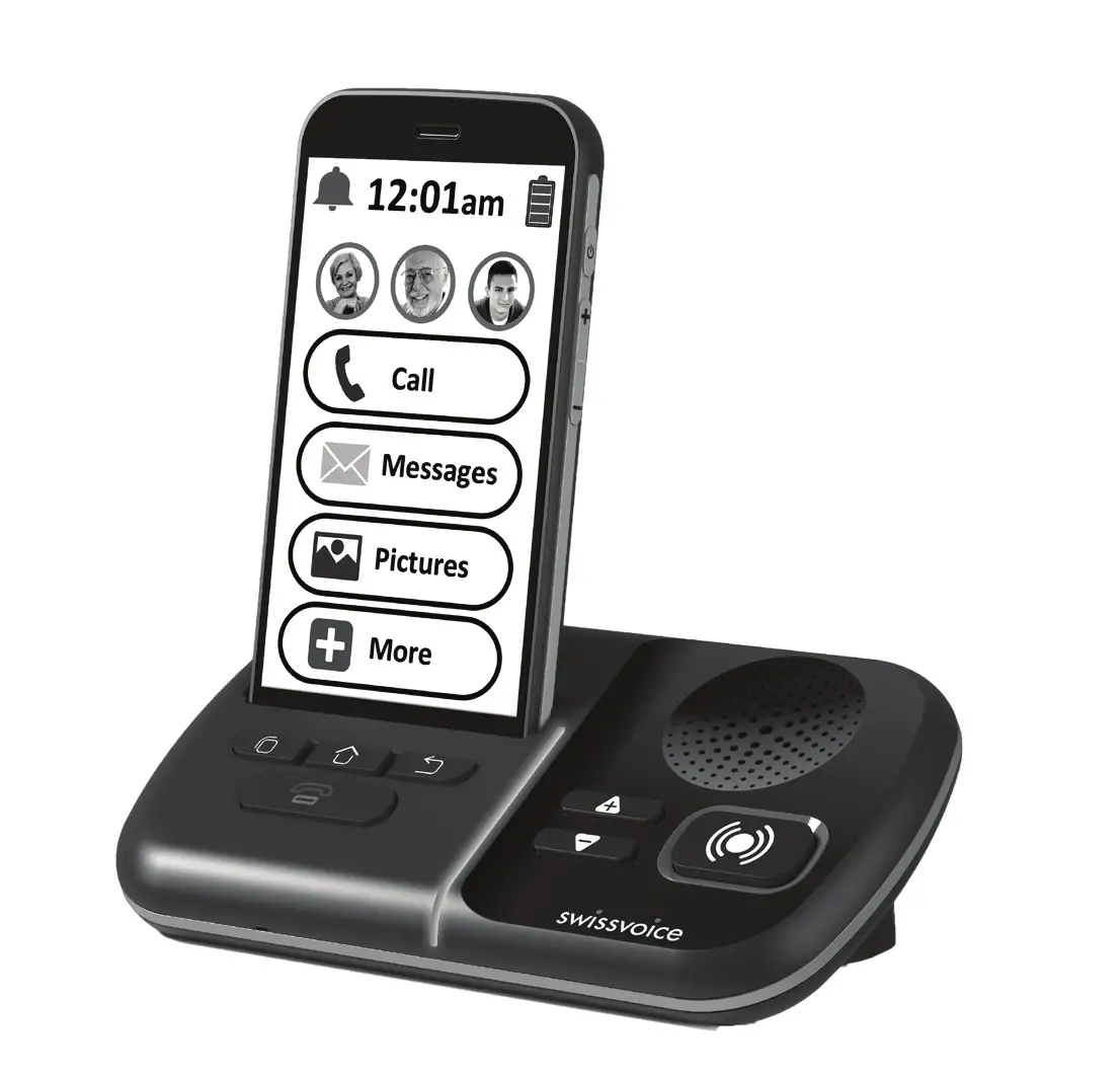 Swissvoice simplest smartphone Cover