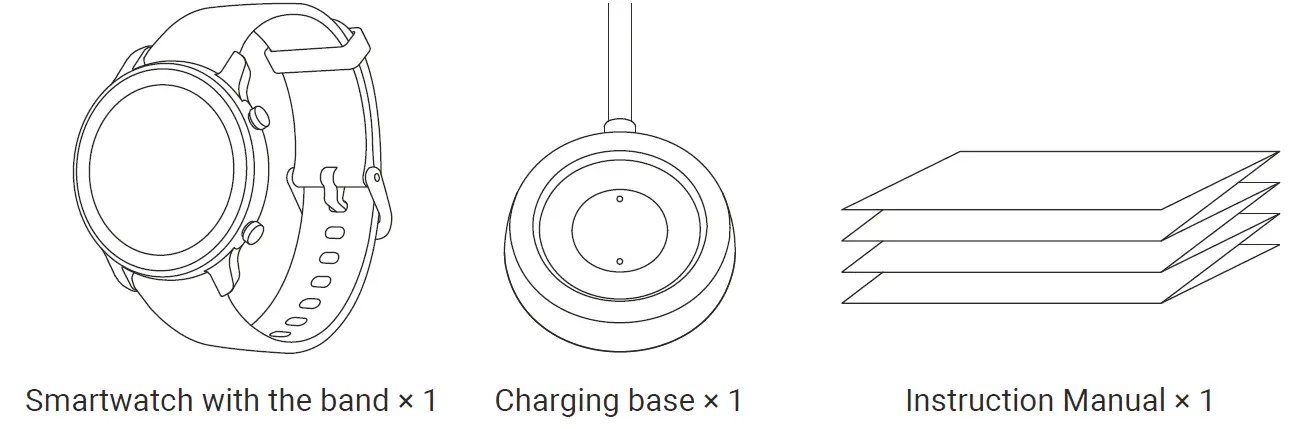 AMAZFIT A1910 GTR 42mm Smartwatch fig 1