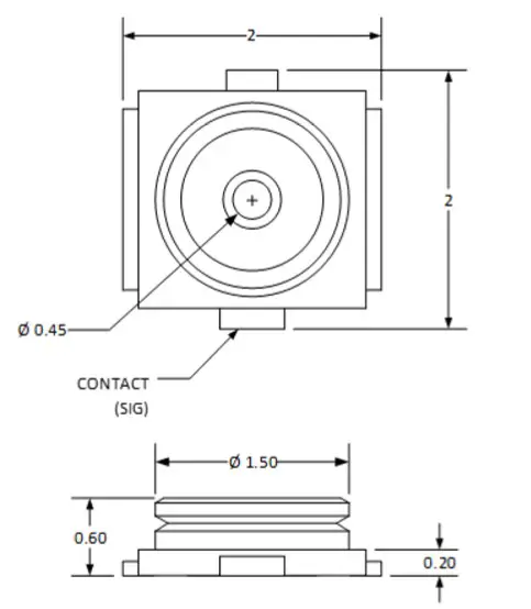 Fii M 2 B048 101 Sirisu Fly mPro - RF connector