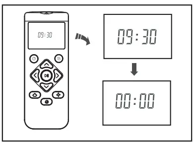 Dibea D500 Pro Robot Vacuum Cleaner - reservation time