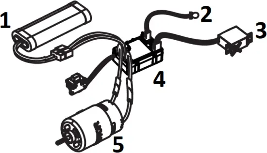 FLYSKY FS-R4A3-BS - ESC function