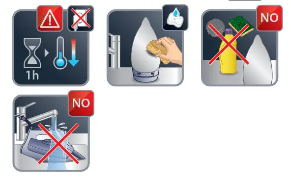 Rowenta DW73XX Digital Steam Iron 11