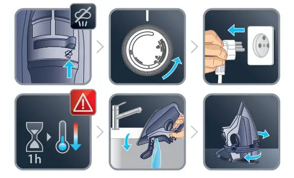 Rowenta DW73XX Digital Steam Iron 12