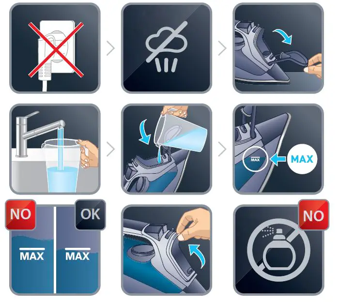 Rowenta DW73XX Digital Steam Iron 2