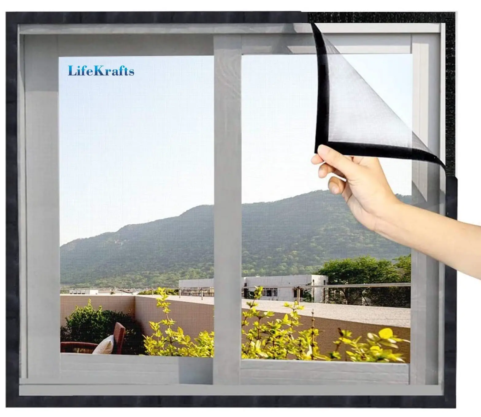 Lifekrafts Pre-stitched Window Mosquito Net Installation Guide