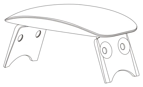 WHITESTONE Galaxy Z Fold 3 5G Seesaw Dome Glass -fig1