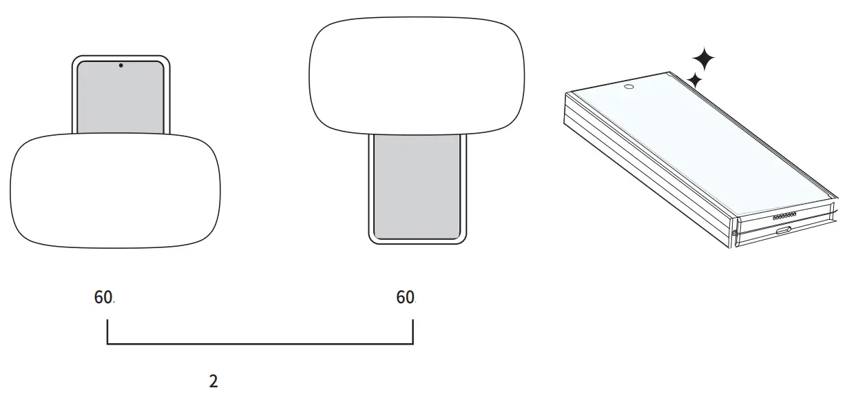 WHITESTONE Galaxy Z Fold 3 5G Seesaw Dome Glass -fig9