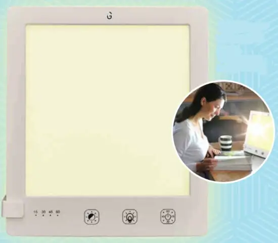 iGear iG-1073 Bright Light Light Therapy Lamp