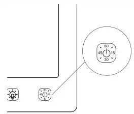 iGear iG-1073 Bright Light Light Therapy Lamp - Operation 2