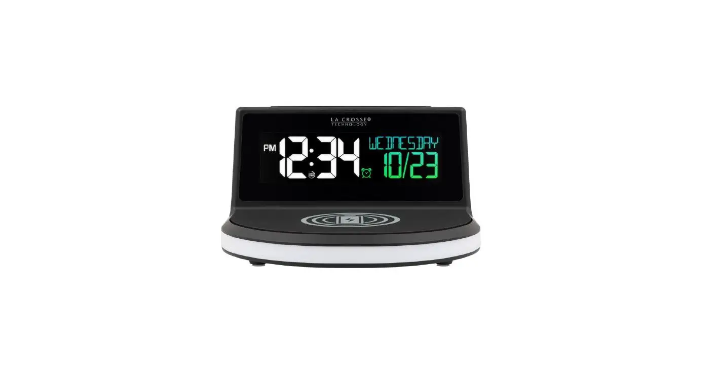 Lacrosse Technology 617-148 Wireless Charging Alarm Clock User Manual