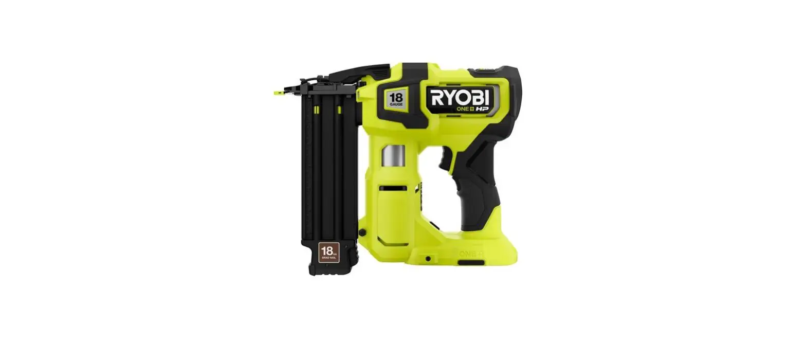 Ryobi P322 18v One+ Hp Brushless Airstrike 18ga Brad Nailer - Tool Only User Manual