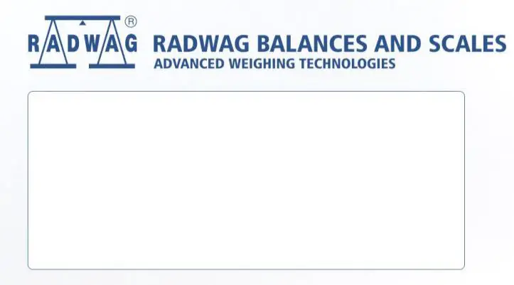 WTC 200 precision scale balance Radwag User Manual - Radwag balances and scales