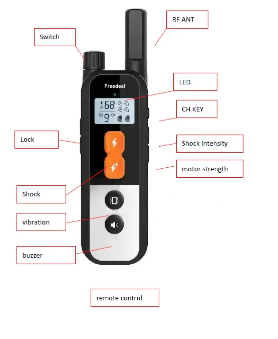 Dongguan-Dirui-Electronic-Technology-PE-18-Dog-Training-Collar-fig-1