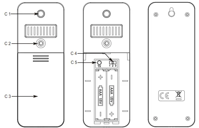 La Crosse TX151 Color Wireless Thermometer - fig 2