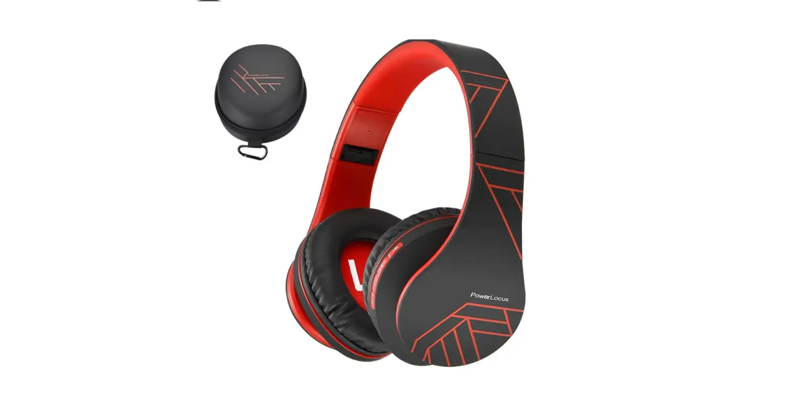 Powerlocus Bluetooth Over-ear Headphones, Wireless Stereo Foldable Headphones-complete Features/instruction Guide