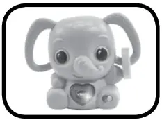vtech 557503 Stack Rattle and Link Elephant - ACTIVITIES 1
