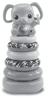 vtech 557503 Stack Rattle and Link Elephant - Cover