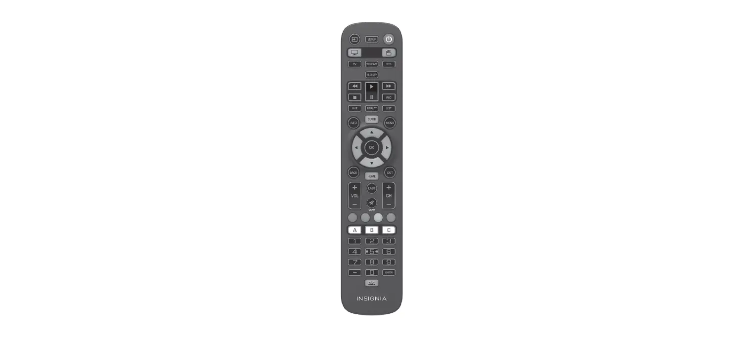 Insignia Ns-rmt5d21 Five-device Universal Remote User Guide