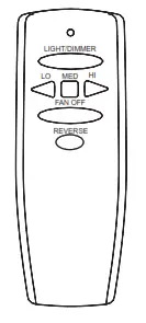 Parrot Uncle F8235110V 22.5 Inch Indoor Matte Black Industrial Caged Ceiling Fan - 11