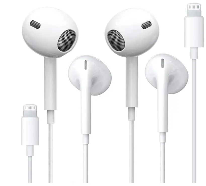 WASABI-MANGO-2-Pack-Apple-Earbuds-Wired-Lightning-Headphone