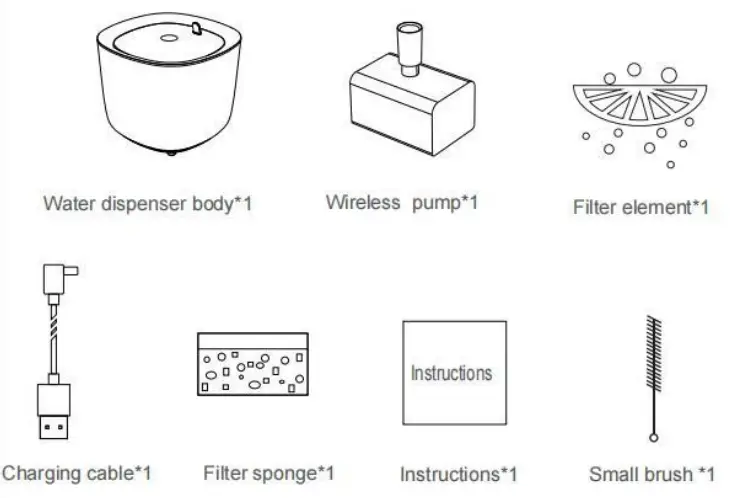 Shenzhen Ipetmon Creative Technology PTM 603 Smart Water Dispenser - packing