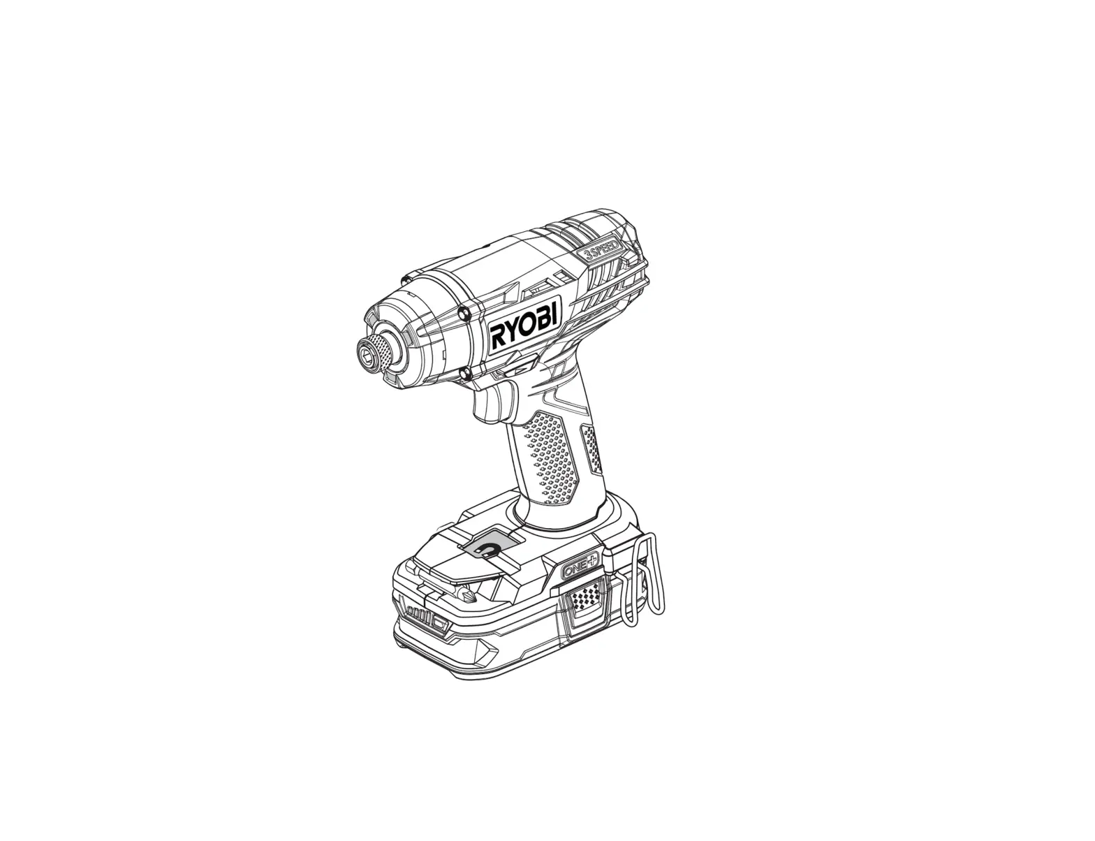 Ryobi P237 18 Volt Impact Driver Instruction Manual