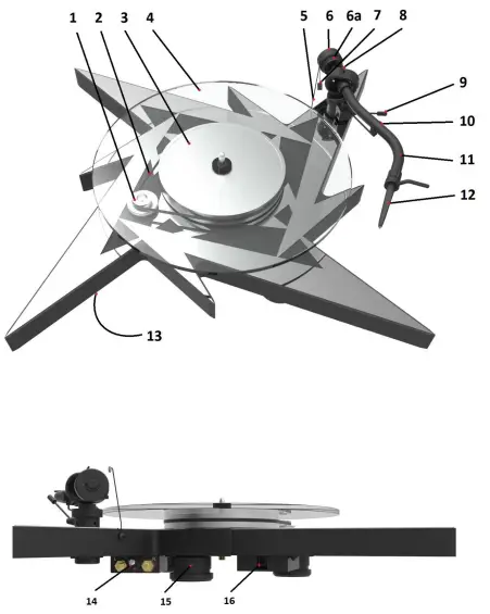 Pro-Ject Metallica Limited Edition Turntable-fig2