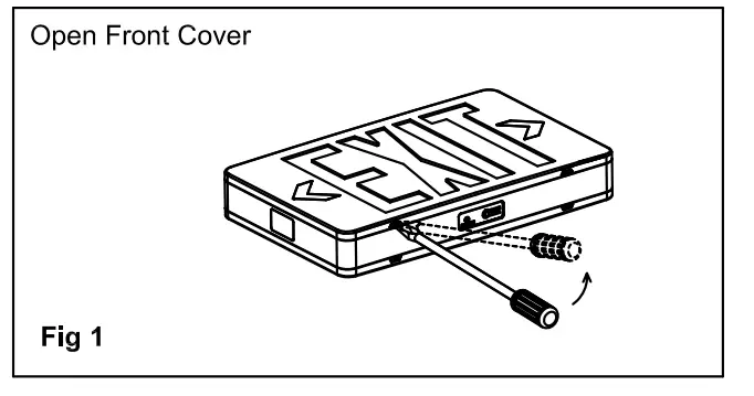 Halco 95001 Emergency Light Instruction fig 1